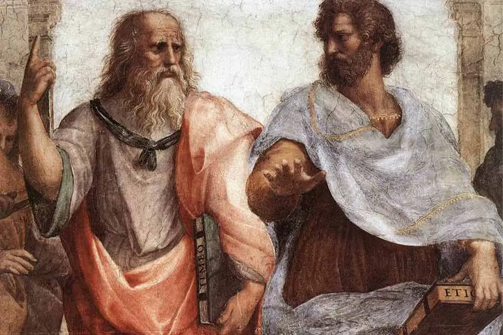 Plato and Aristotle
