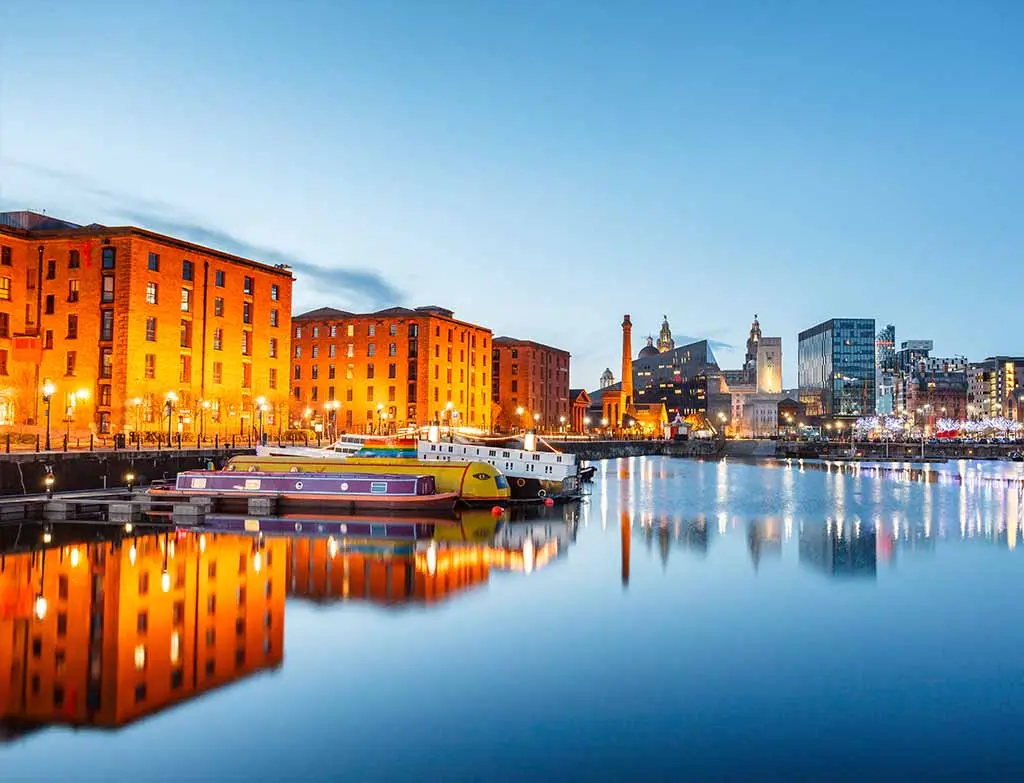 Albert Dock in Liverpool