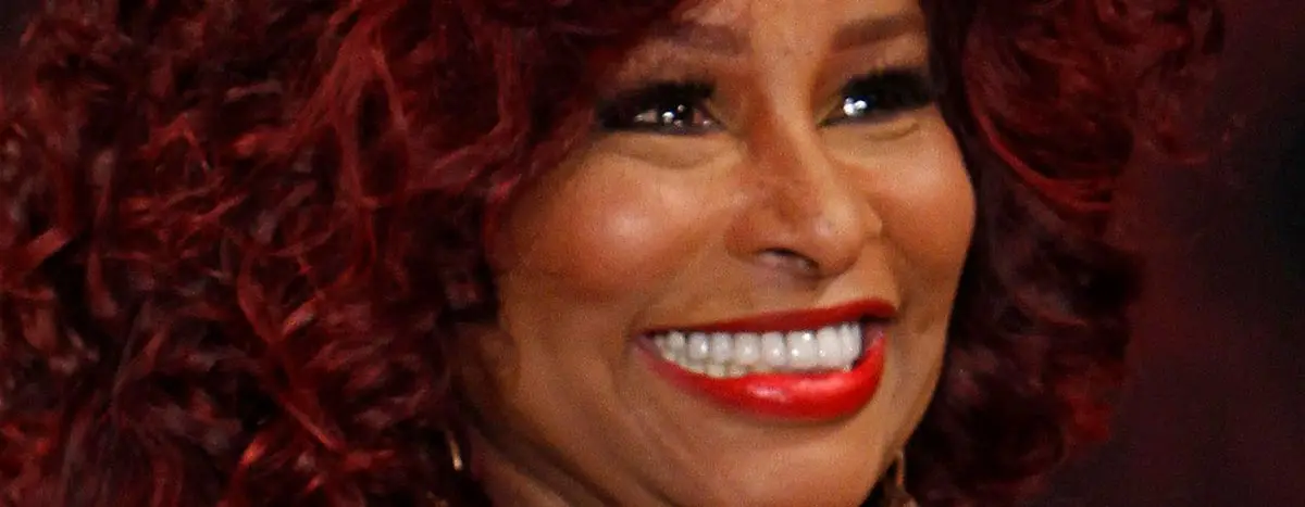 Chaka Khan smiling