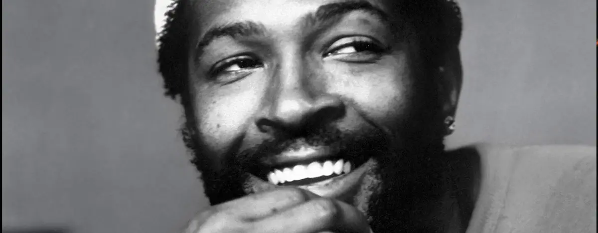 Marvin Gaye smiling
