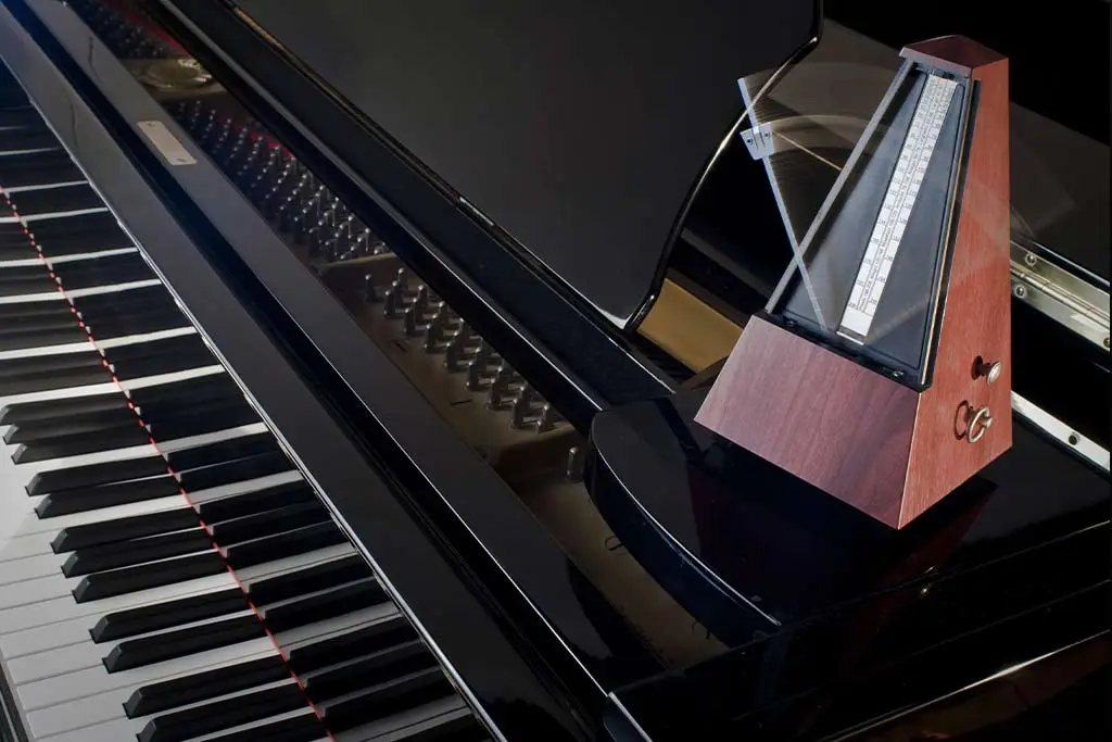 Metronome and piano