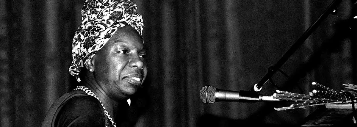Nina Simone singing